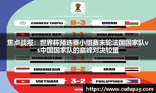 焦点战报：世界杯预选赛小组赛末轮法国国家队vs中国国家队的巅峰对决较量